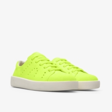 Camper Courb Sneakers Neon Yellow - Womens Singapore EXHPPV-572